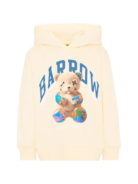 Barrow kids hoodie à ourson brodé