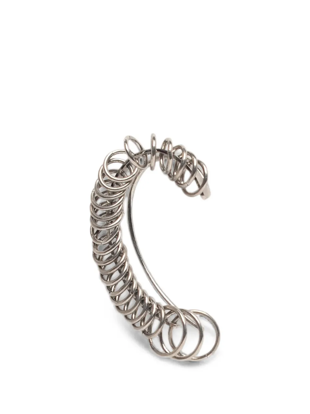 Panconesi All Around ring-detail earrings - Argento