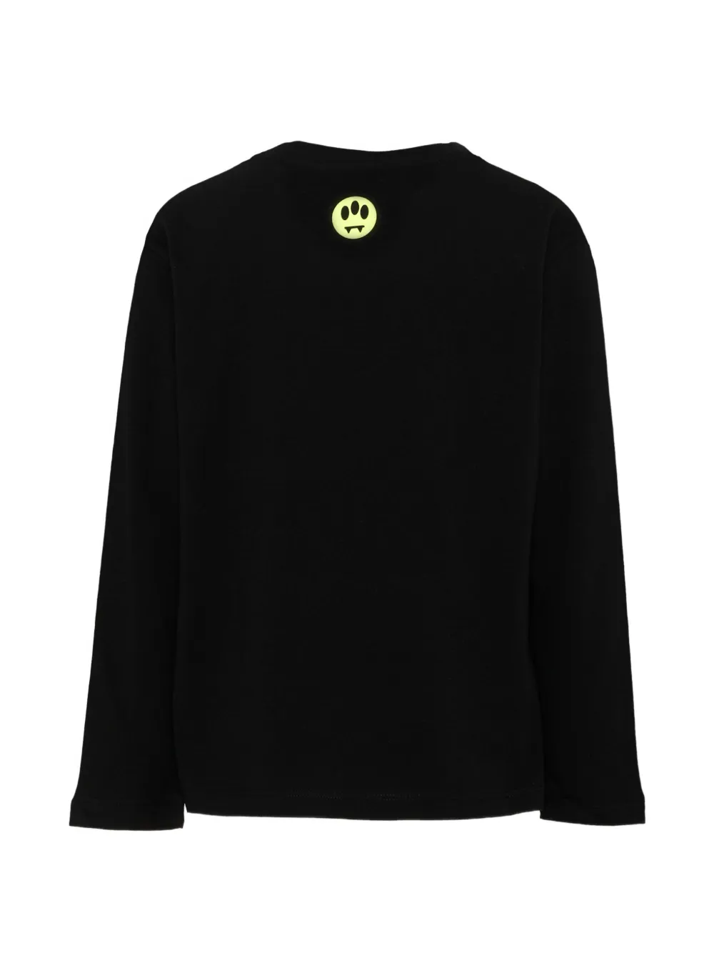 Barrow kids teddy-bear print long-sleeve T-shirt Zwart