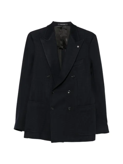Tagliatore blazer con solapas de pico y doble botonadura