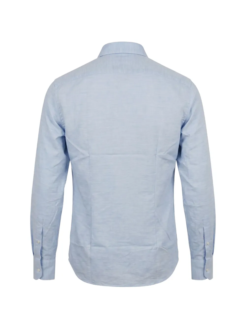 Xacus Overhemd met gespreide kraag Blauw