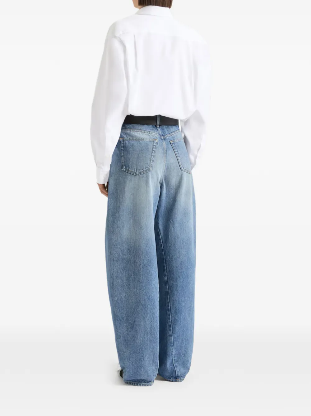 Givenchy Lichtblauwe Cocoon jeans
