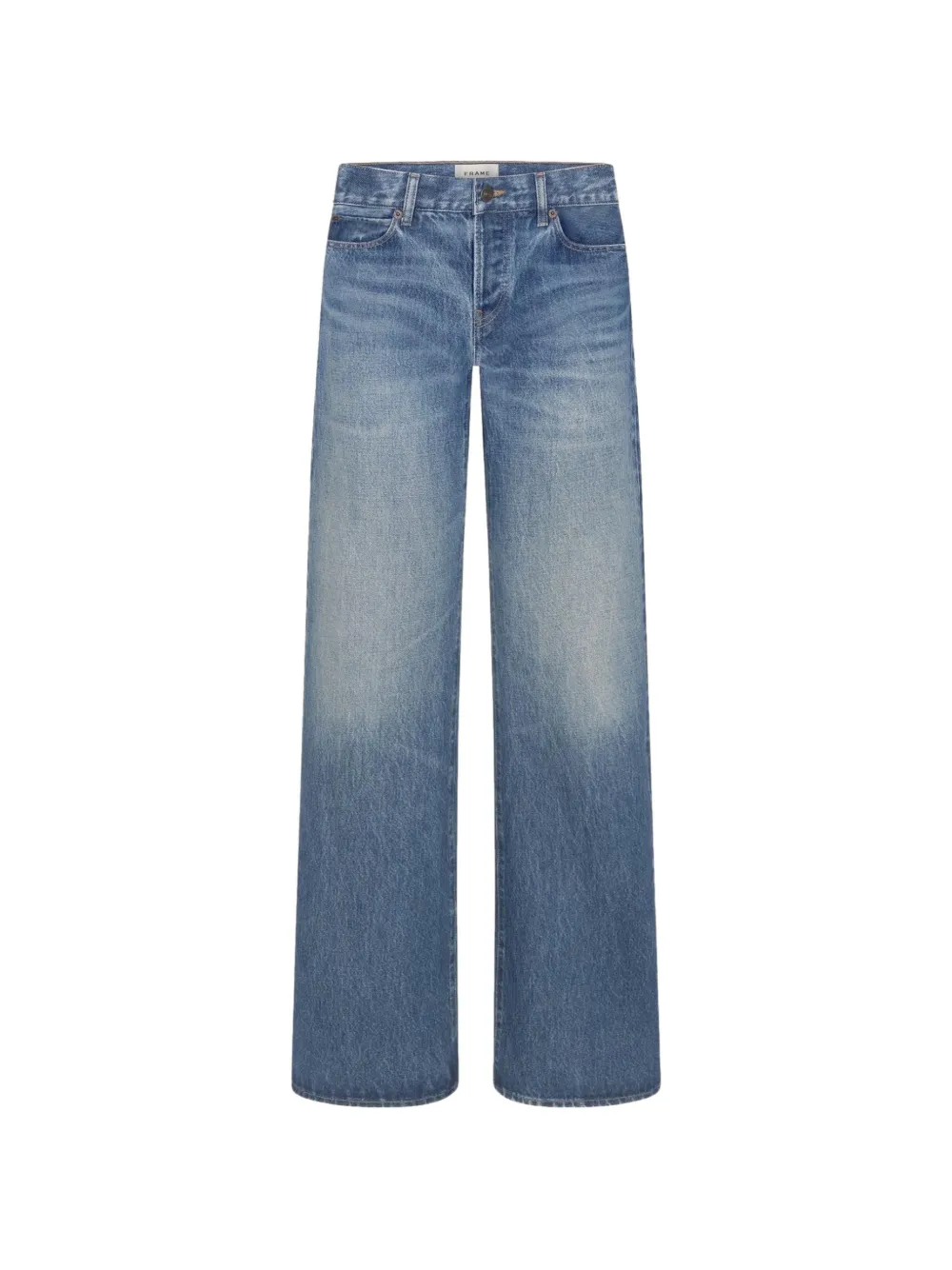 FRAME The Gray low-rise jeans - Blu