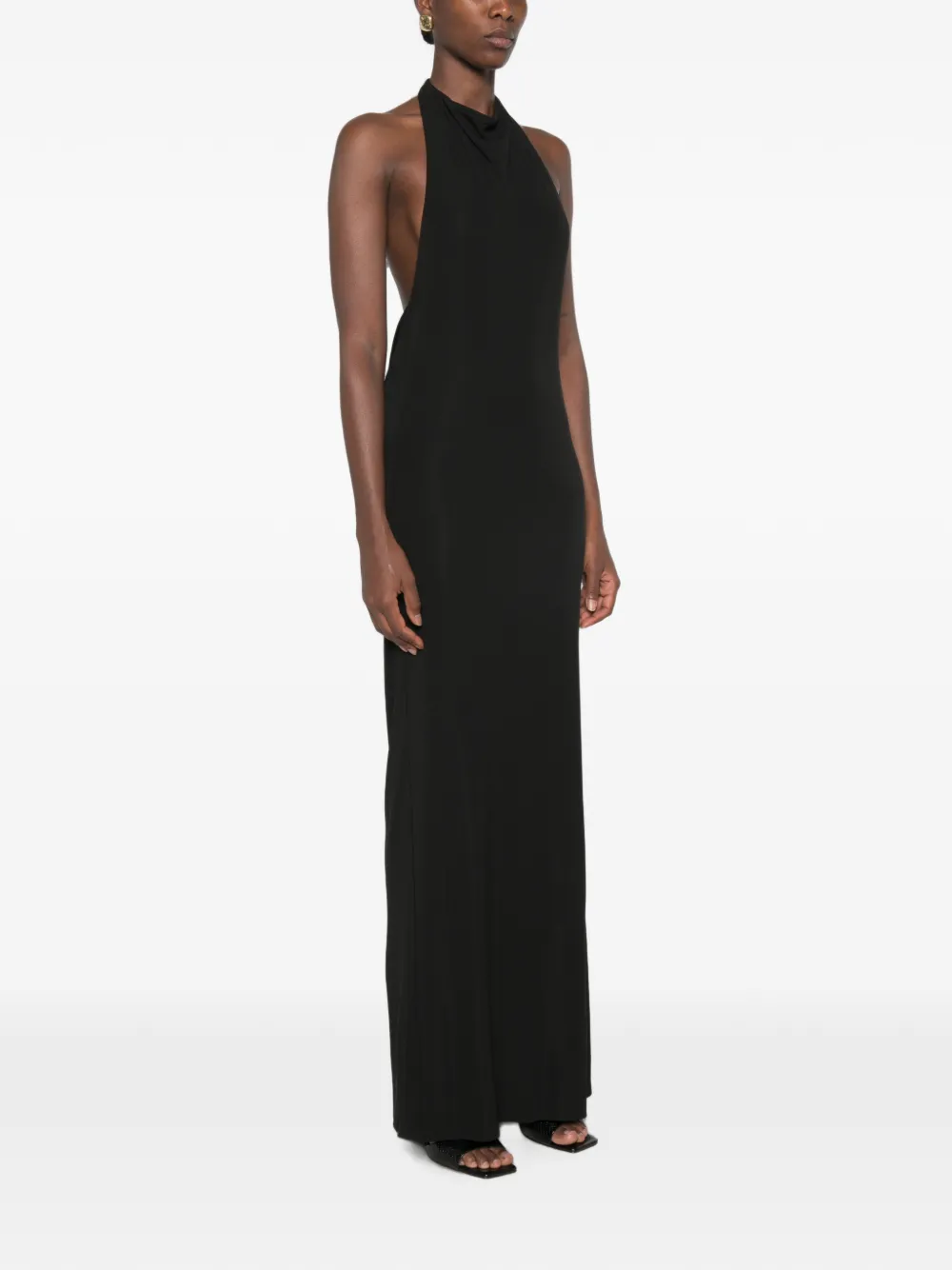 Cult Gaia Siena sleeveless maxi dress Zwart