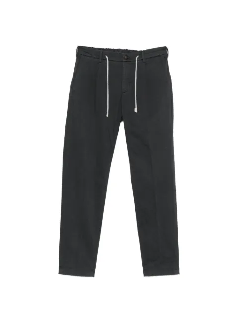 Eleventy drawstring straight-leg trousers