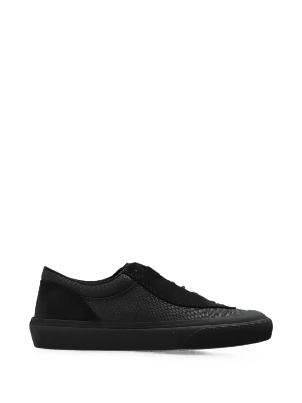 Stone Island S100020 canvas suede trainers Zwart