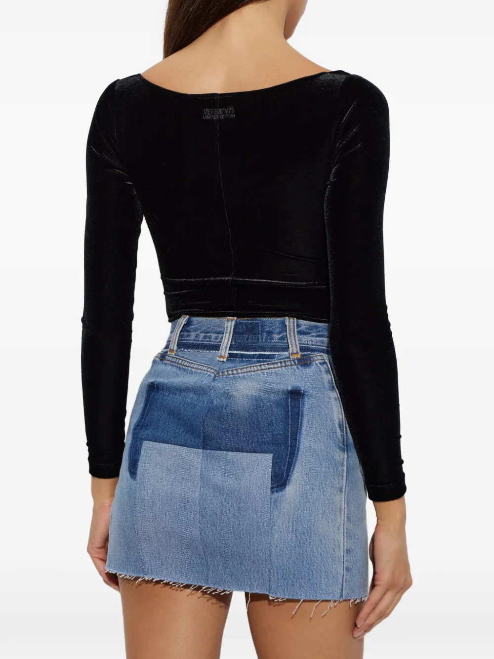 VETEMENTS Body met lange mouwen Zwart