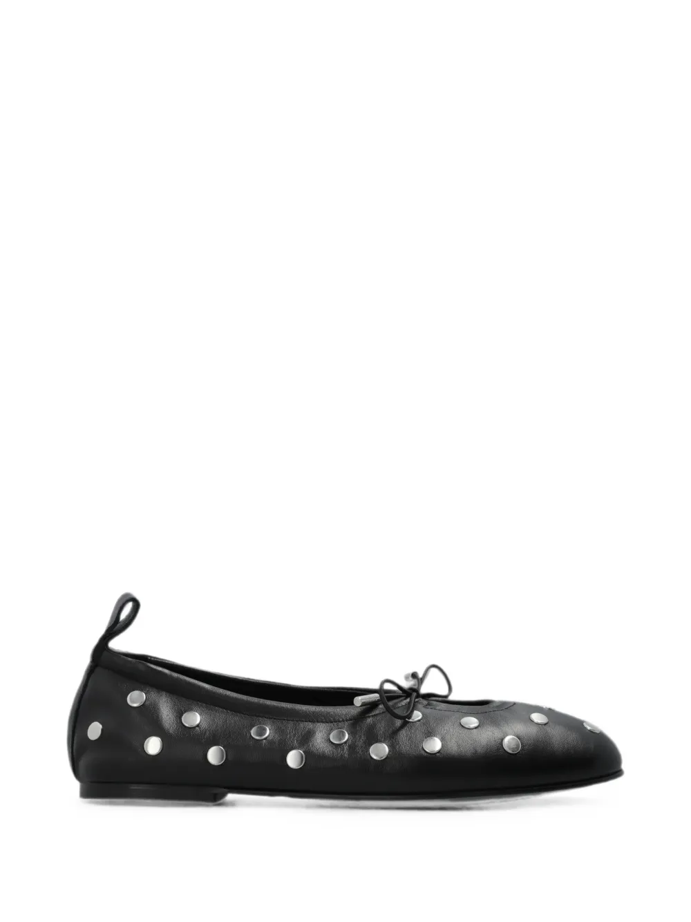 ALOHAS Rosalind stud-embellished ballet flats - Nero