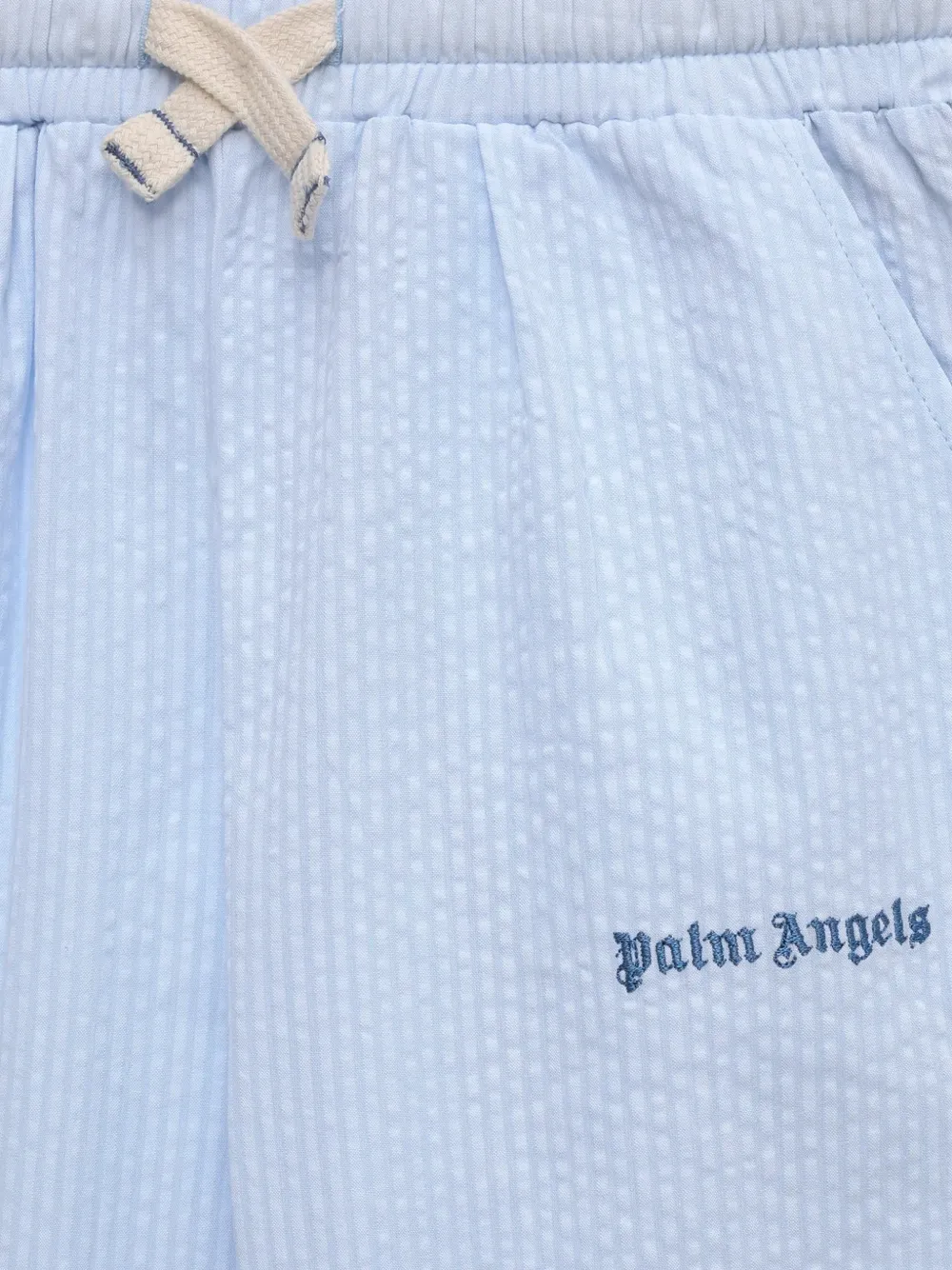 Palm Angels Kids Broek met zijstreep Blauw