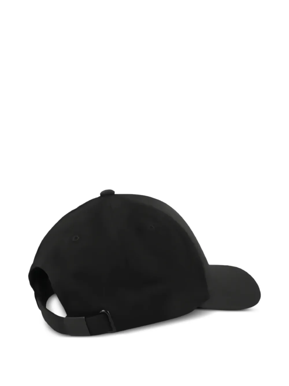 Karl Lagerfeld logo-print Cotton Baseball Cap | ブラック | FARFETCH JP
