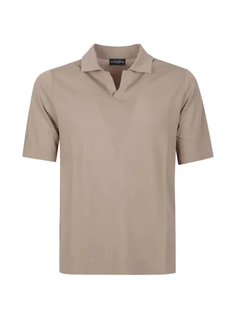 Ballantyne V-neck pointed-collar T-shirt