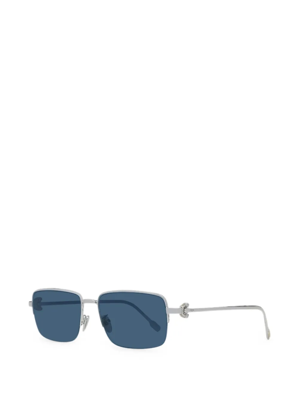 Fred square-frame sunglasses Zilver