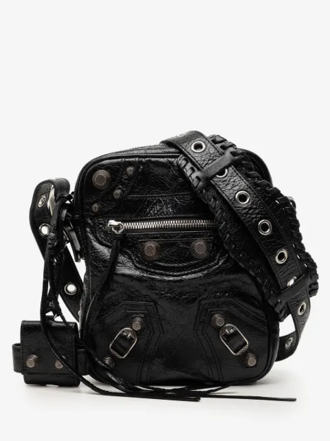 Balenciaga Pre-Owned 2010 Lambskin Motocross Le Cagole Messenger Bag crossbody bag