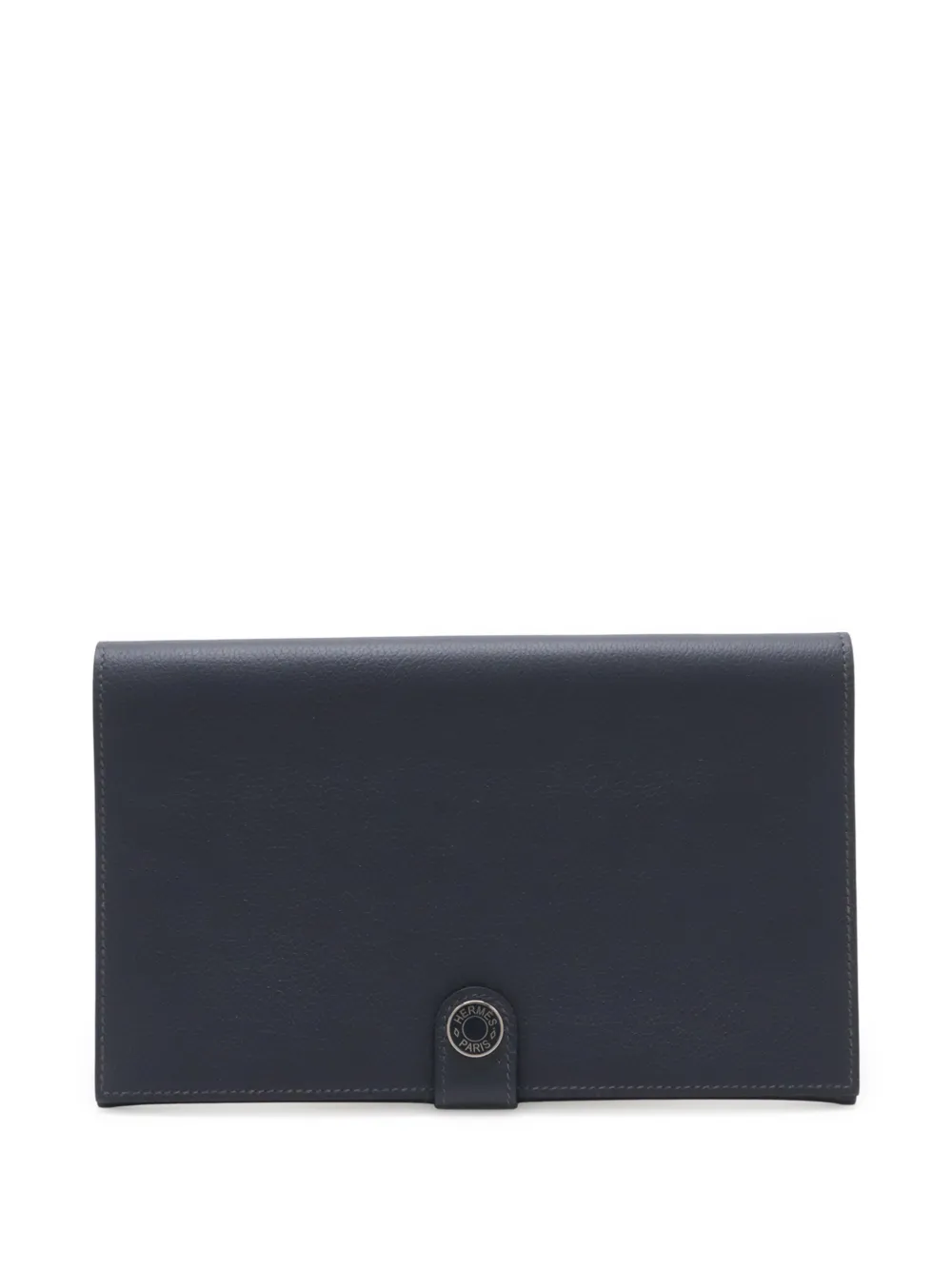 Hermès Pre-Owned 2024 Evergrain RMS Toutenmain passport cover - Blue