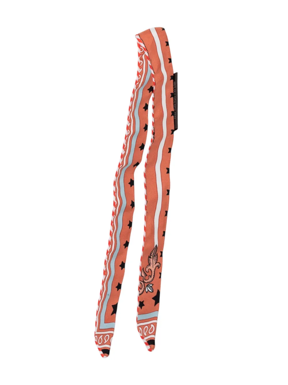 Hermès Pre-Owned 2022-2023 Candy Doll Schal aus Seidentwill - Orange
