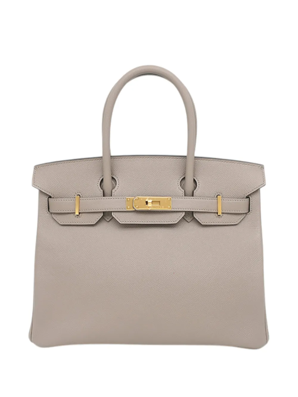 Hermès Pre-Owned 2018 Epsom Birkin Retourne 30 handbag - Brown