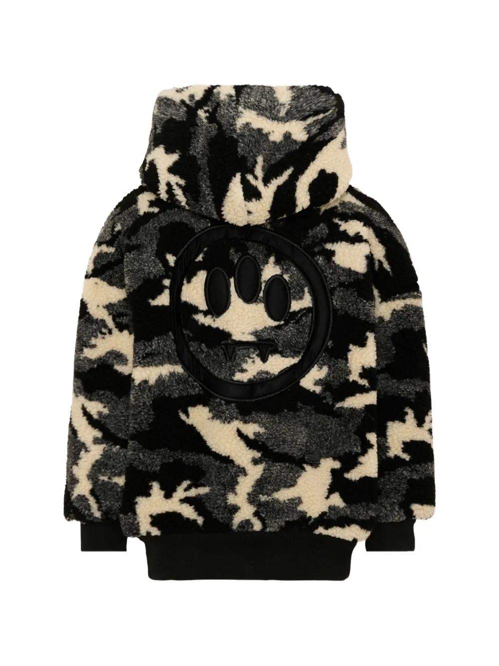 Barrow kids Jack met camouflageprint Zwart