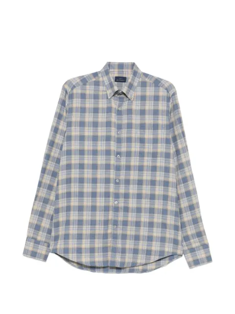 Paul & Shark check-pattern button-down shirt