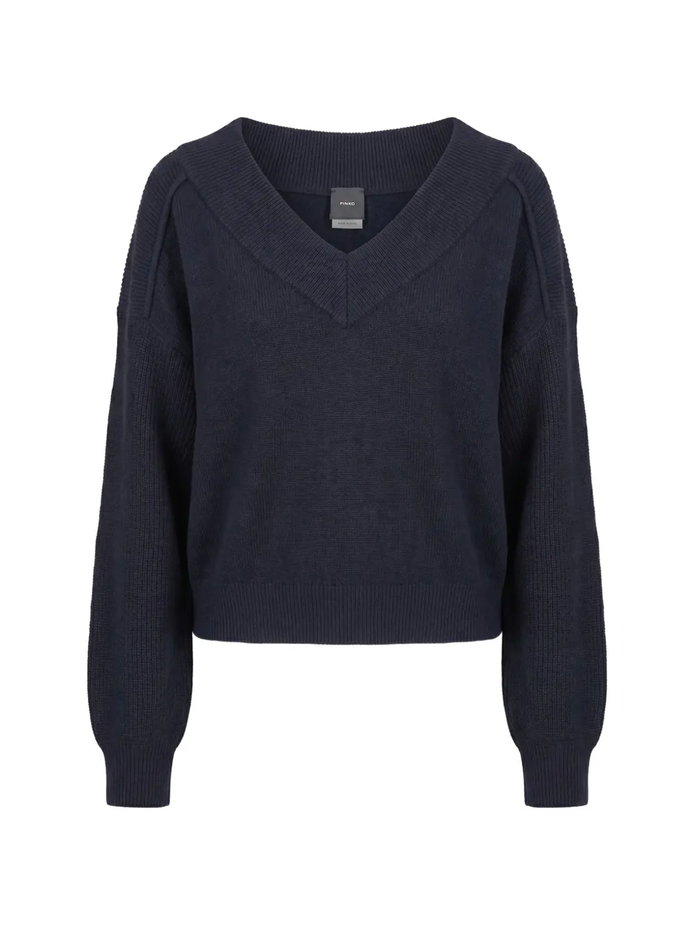 PINKO cropped wool sweater - Blau