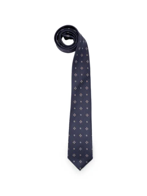 Saint Laurent tie in silk jacquard