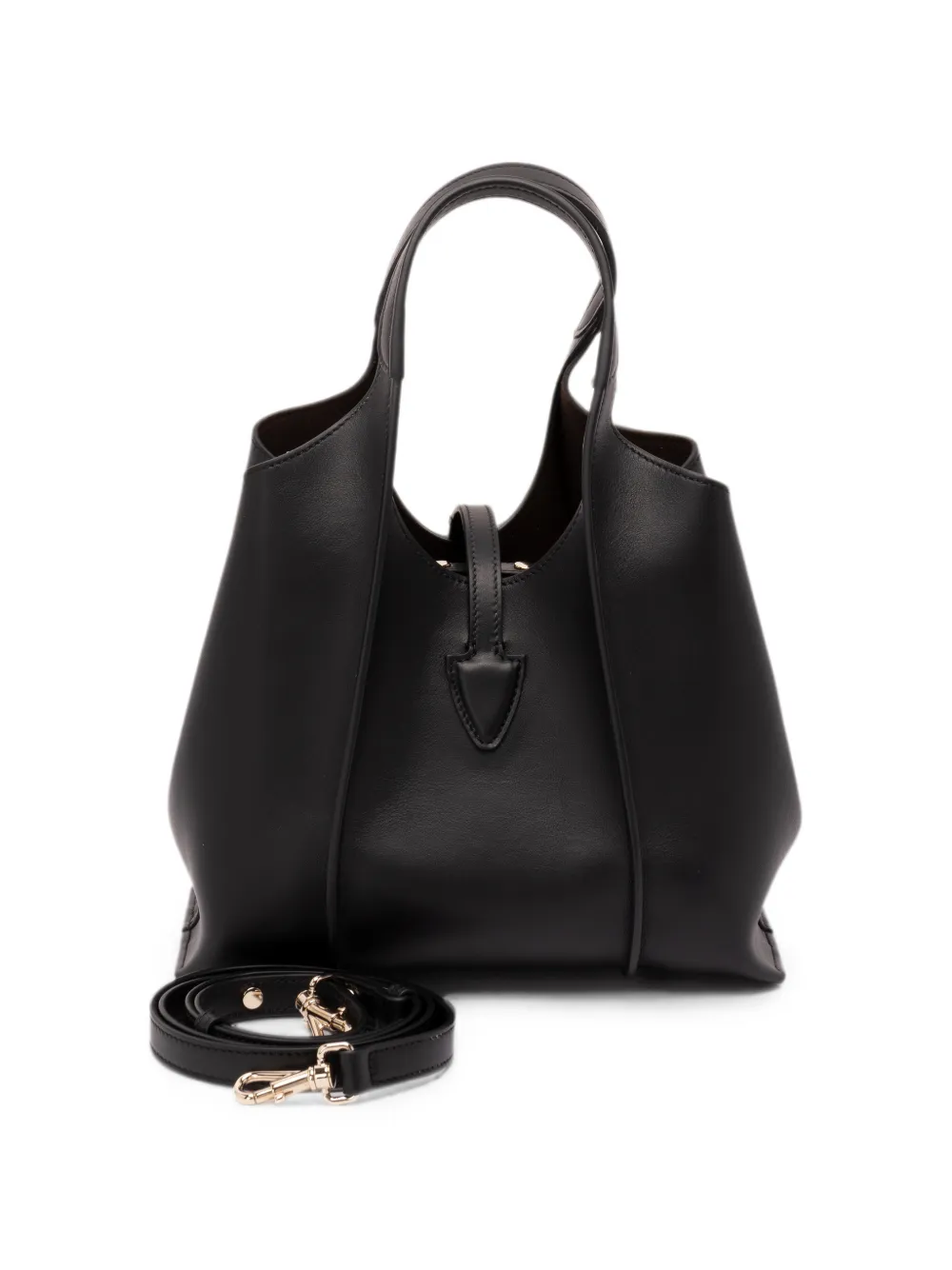 Tod's T Timeless leren schoudertas Zwart