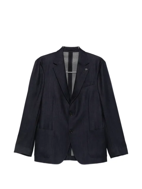 Lardini single-breasted wool suit