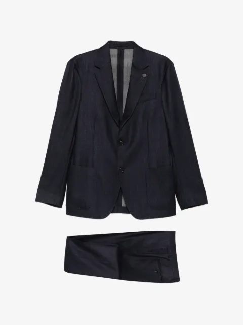 Lardini single-breasted wool suit