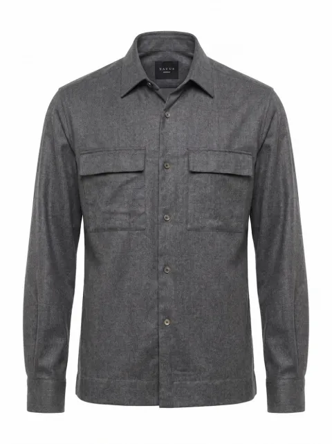 Xacus flap-pocket shirt