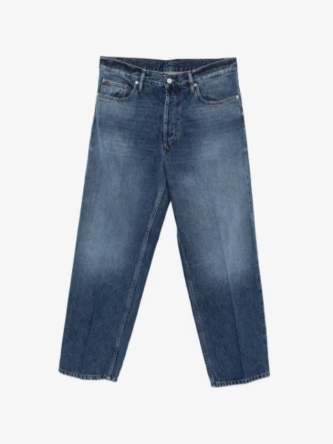 Nine In The Morning faded-effect straight-leg jeans