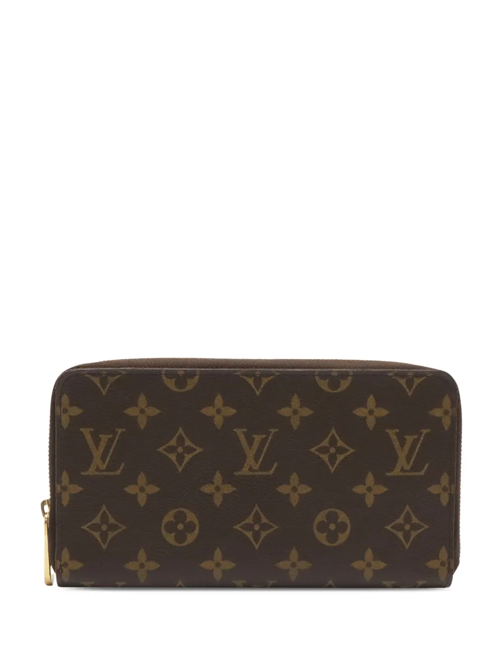 Pre-owned Louis Vuitton 2006 Monogram Zippy Organizer Wallet Long Wallets In Brown