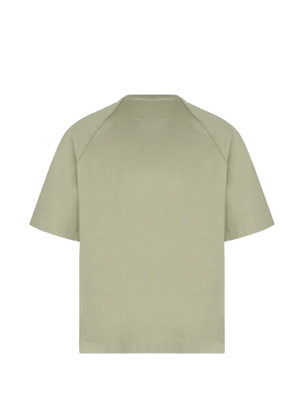 C.P. Company Lens-detail raglan-sleeve T-shirt Groen