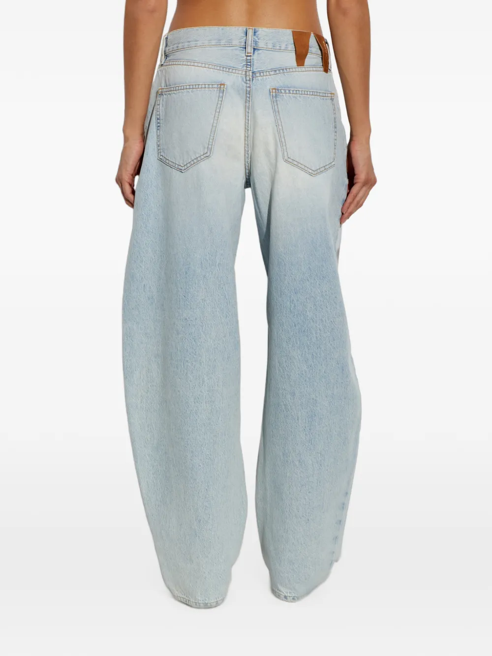 DARKPARK Khris jeans met barrelpijpen Blauw