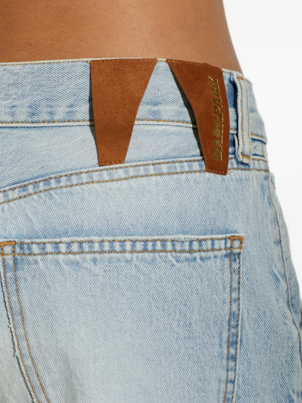 DARKPARK Khris jeans met barrelpijpen Blauw