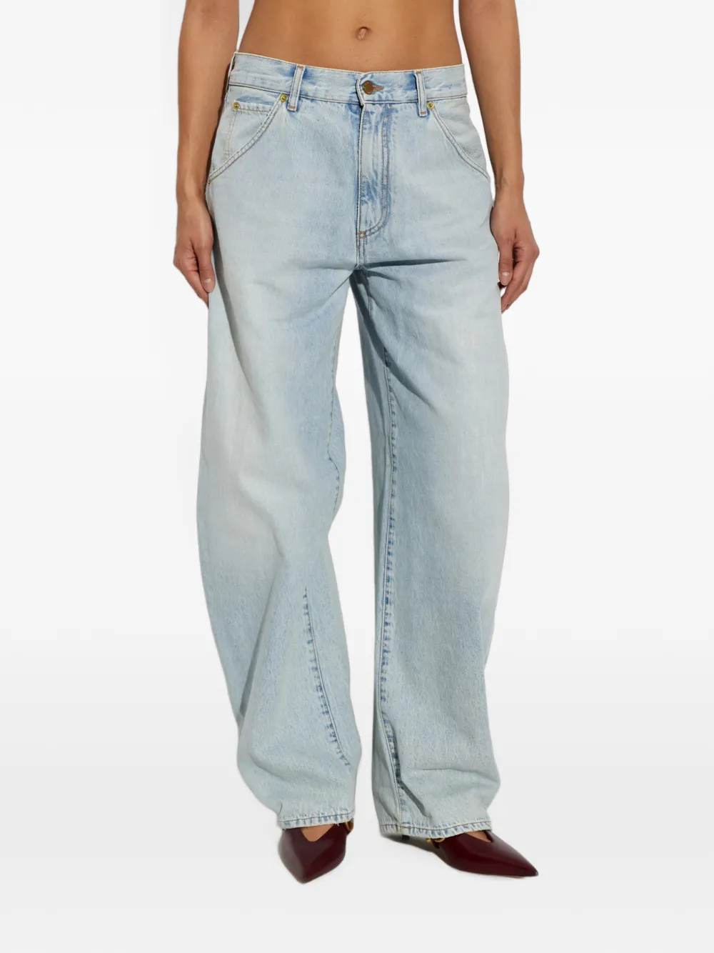 DARKPARK Khris jeans met barrelpijpen Blauw