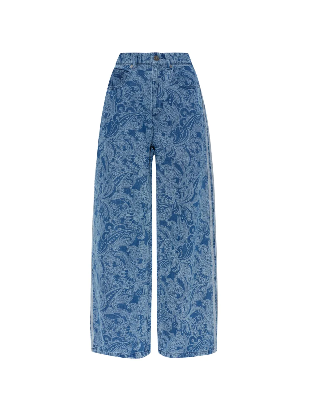 adidas Liberty London Firebird Mid-Rise Straight jeans - Blu