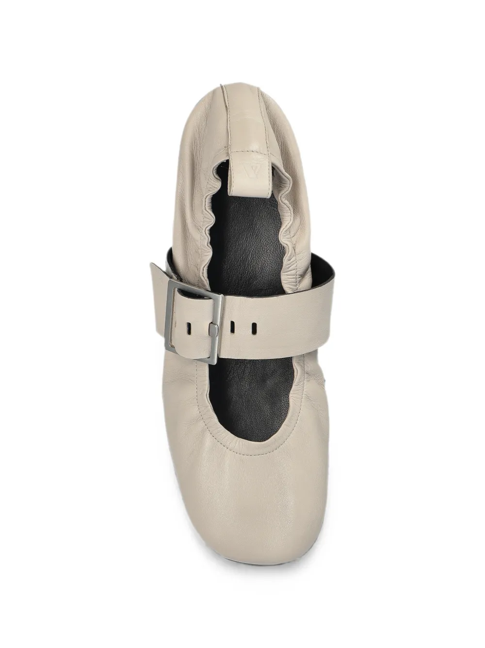 ALOHAS Sarea buckle-fastening ballet flats Beige