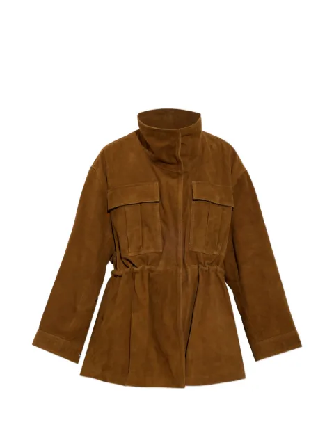 Róhe suede drawstring jacket