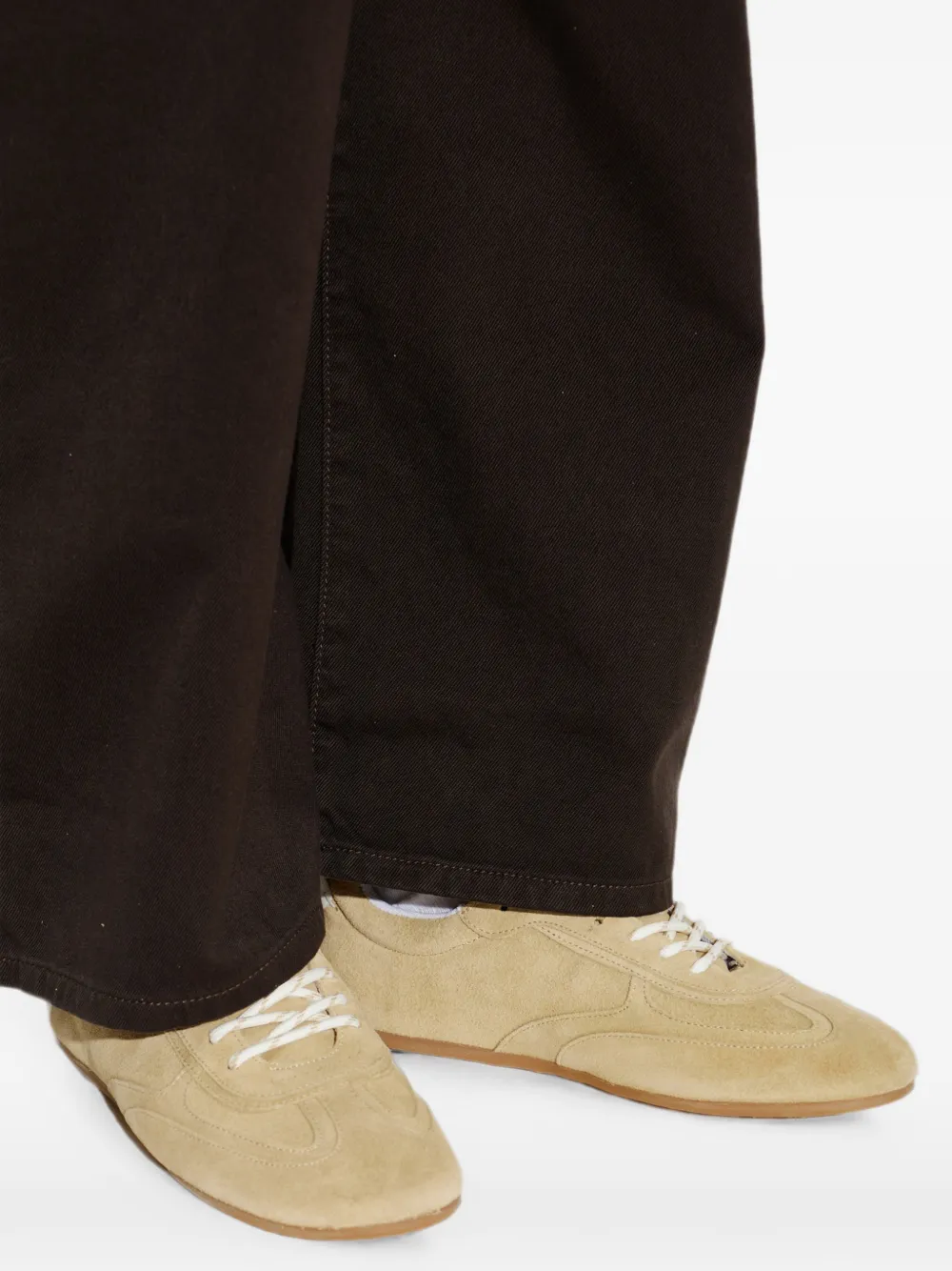 ALOHAS Tb.24 suede sneakers Beige