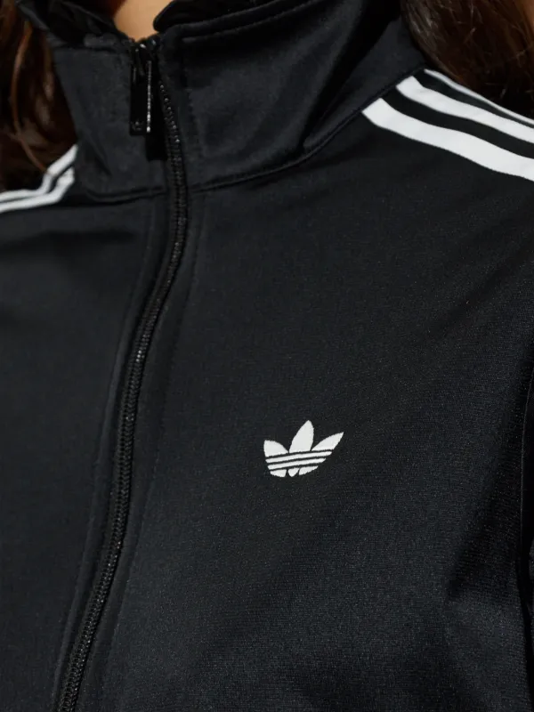 Adidas Pleated Firebird Track Top | Black | FARFETCH