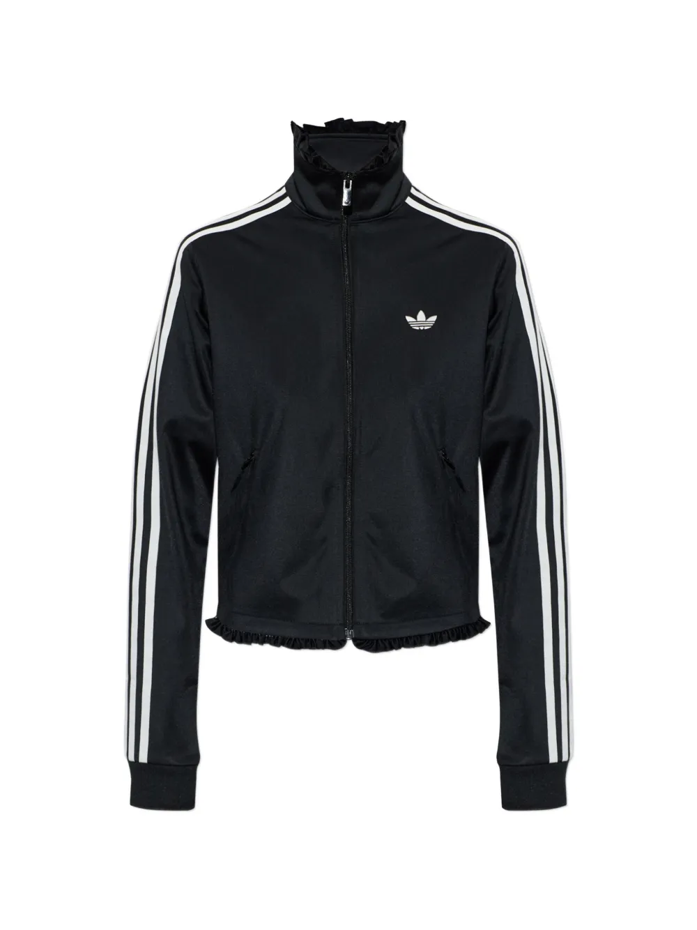 adidas Pleated Firebird track top Zwart