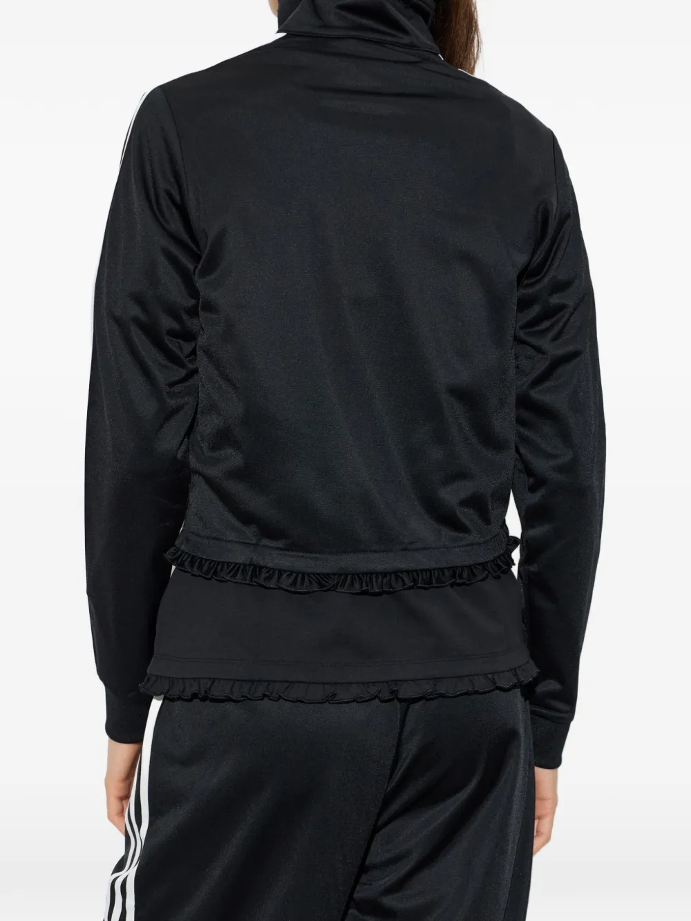 adidas Pleated Firebird track top Zwart