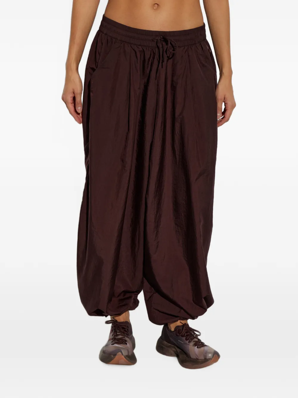 Y-3 Trainingsbroek met zijstreep Bruin
