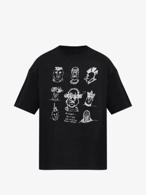 adidas graphic-print T-shirt