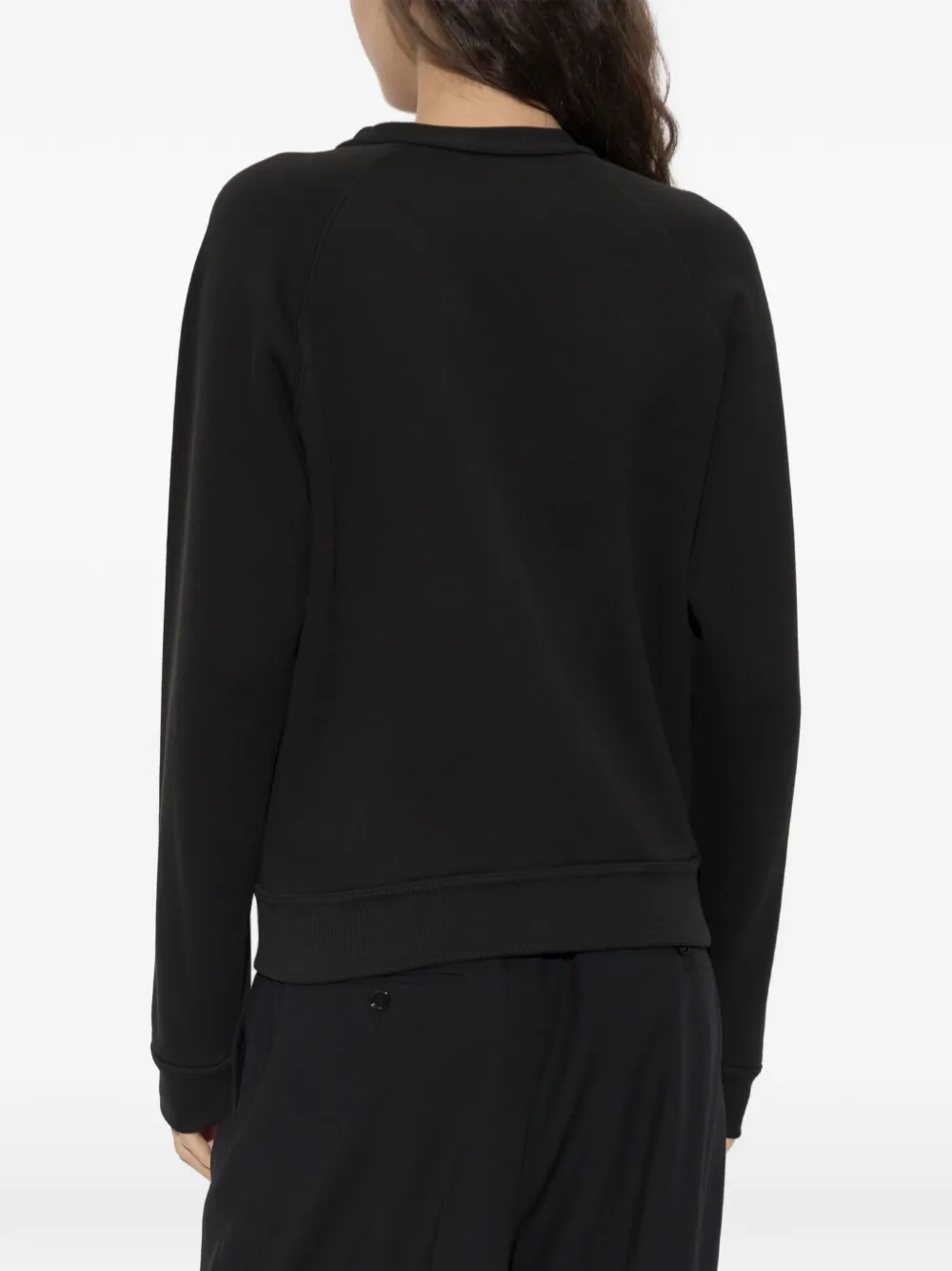Kenzo Sweater met tijger verfraaid met pailletten Zwart