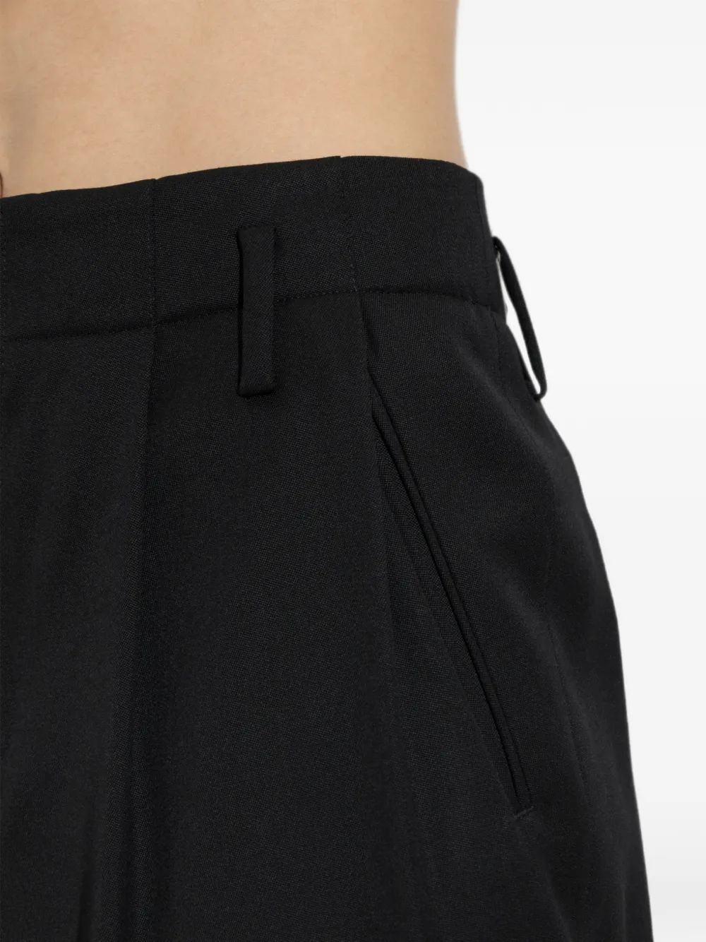 Kenzo tailored pleated trousers Zwart