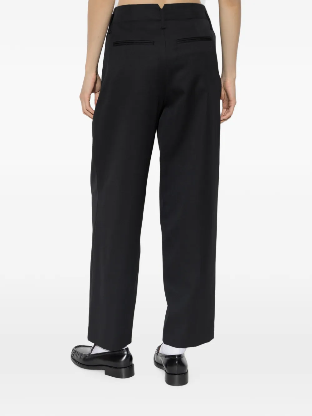 Kenzo tailored pleated trousers Zwart