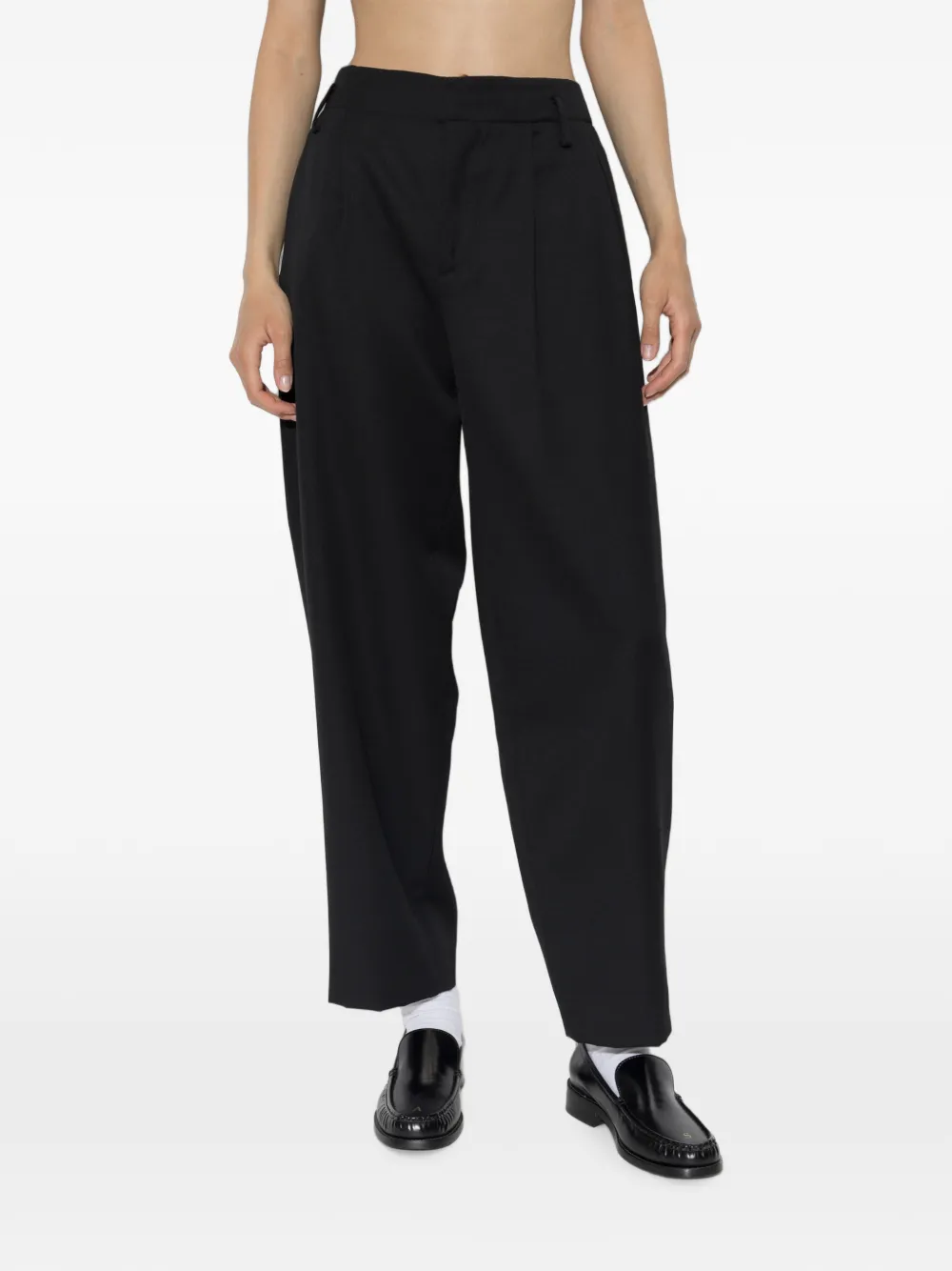 Kenzo tailored pleated trousers Zwart