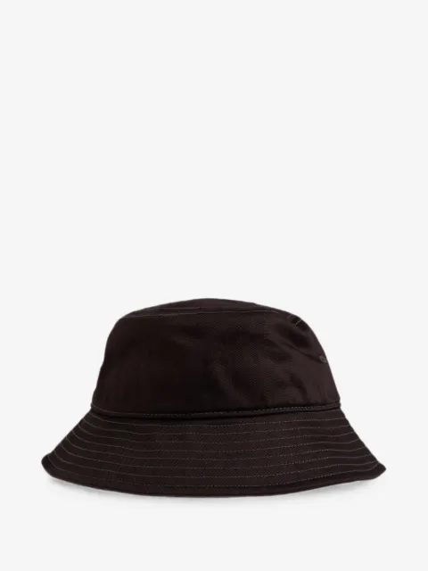 Y-3 gorro de pescador con logo bordado
