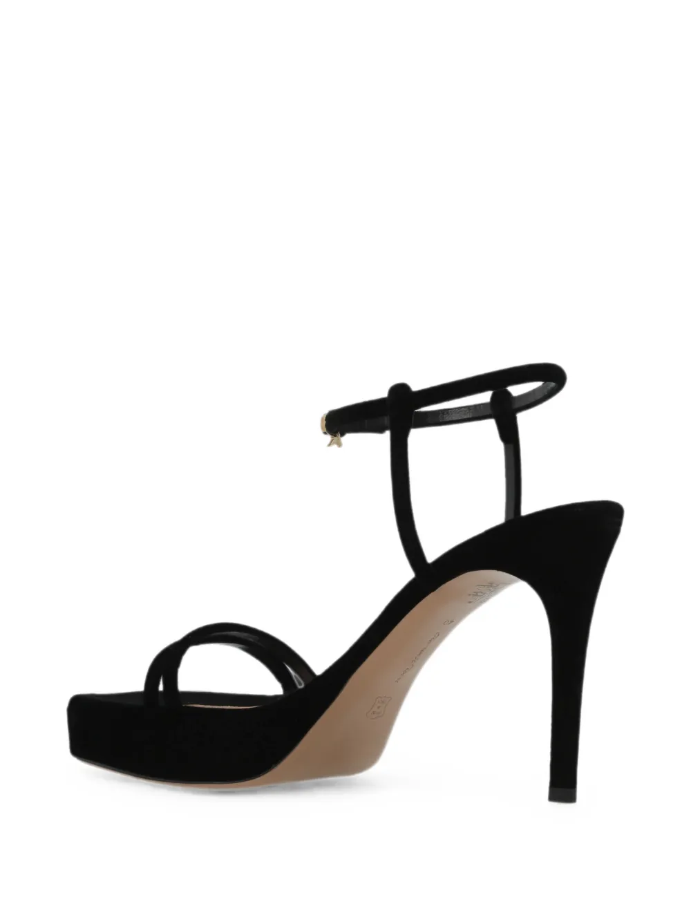 Gianvito Rossi Velnero platform sandals Zwart