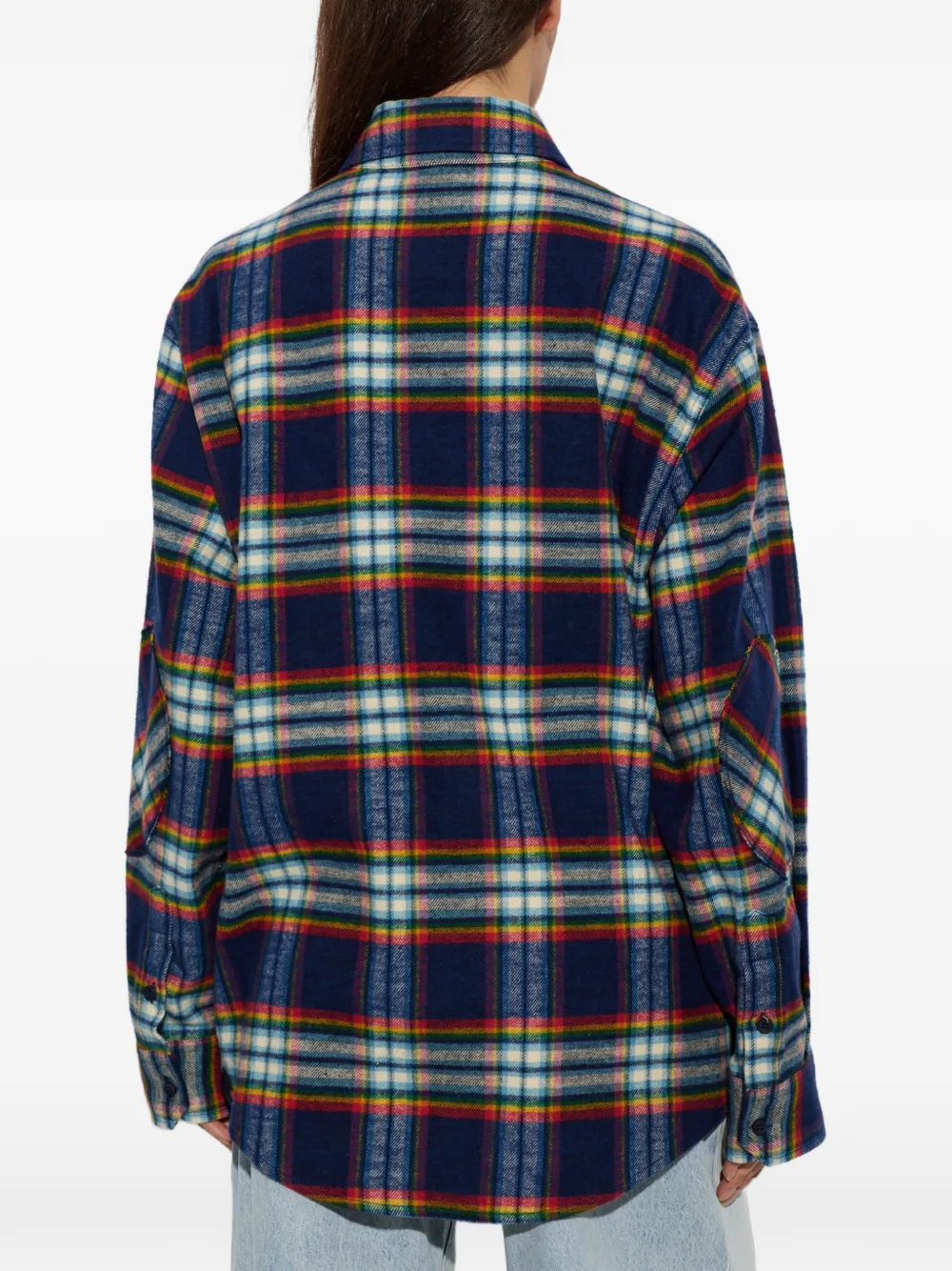 Darkpark Check-pattern Cotton Shirt In Multi